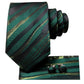 Luxury Stripes In Green Tie Set - Masculine Clothes
